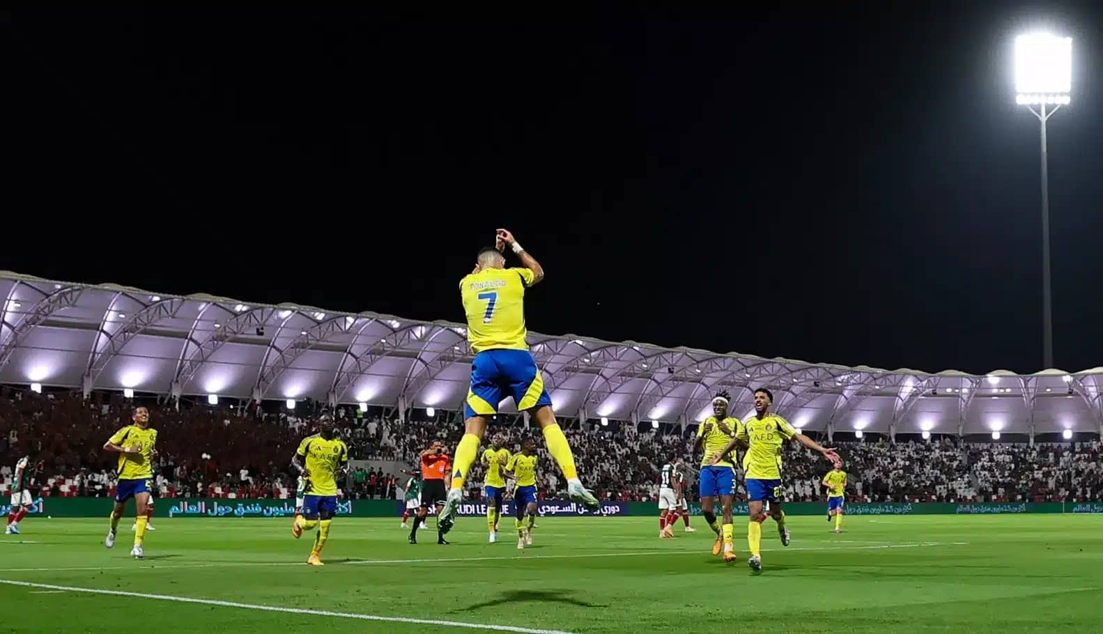 بينهم رونالدو.. المنشطات تفحص فريقًا كاملًا في النصر قبل مباراة القادسية